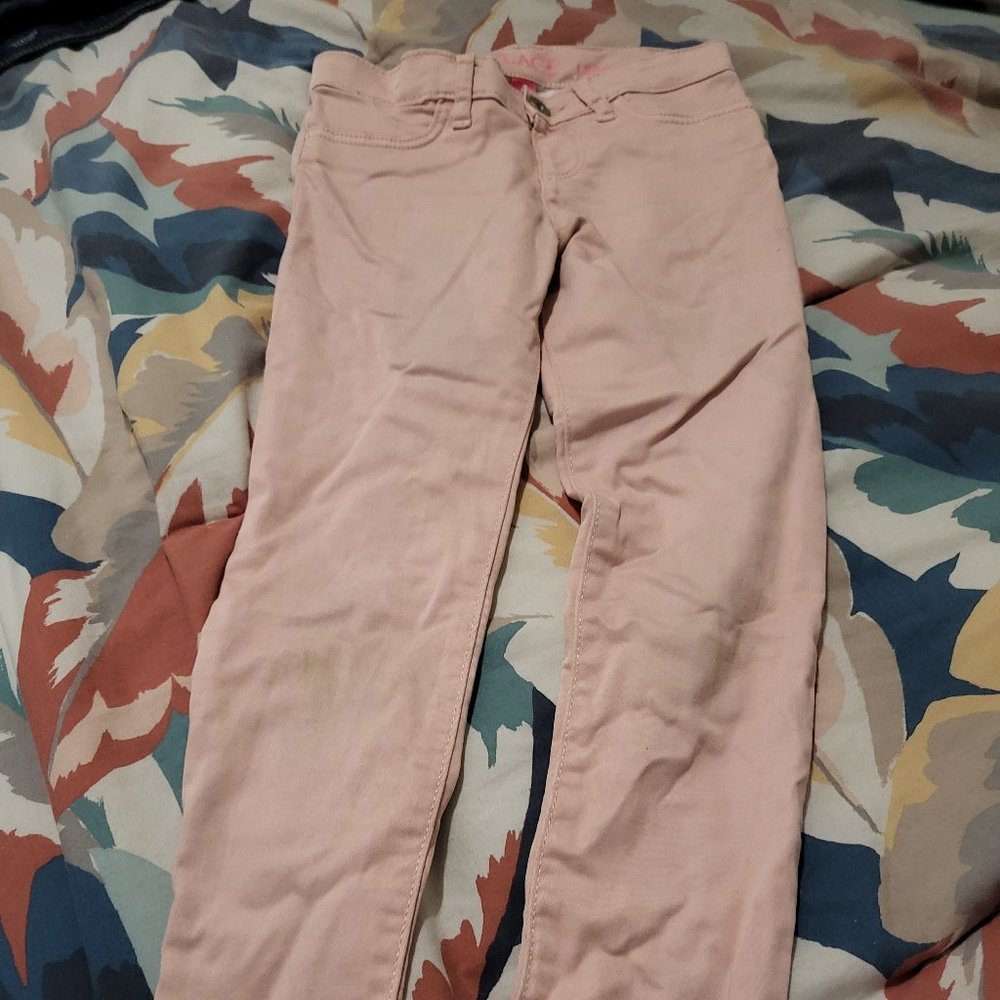 Pink Legging Jeans Girls Size 8 (M)